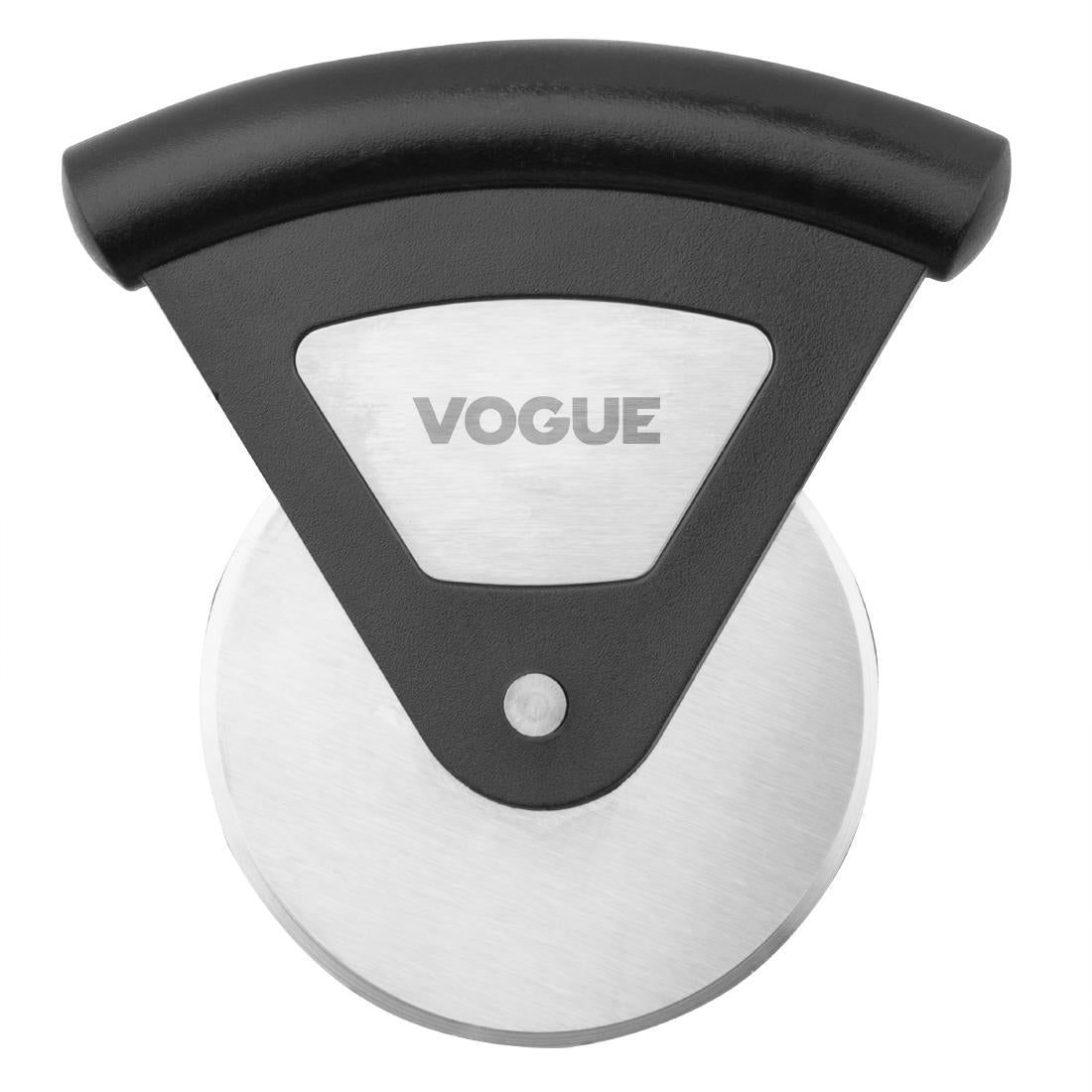 Roulette à pizza en inox Vogue noir — JA897