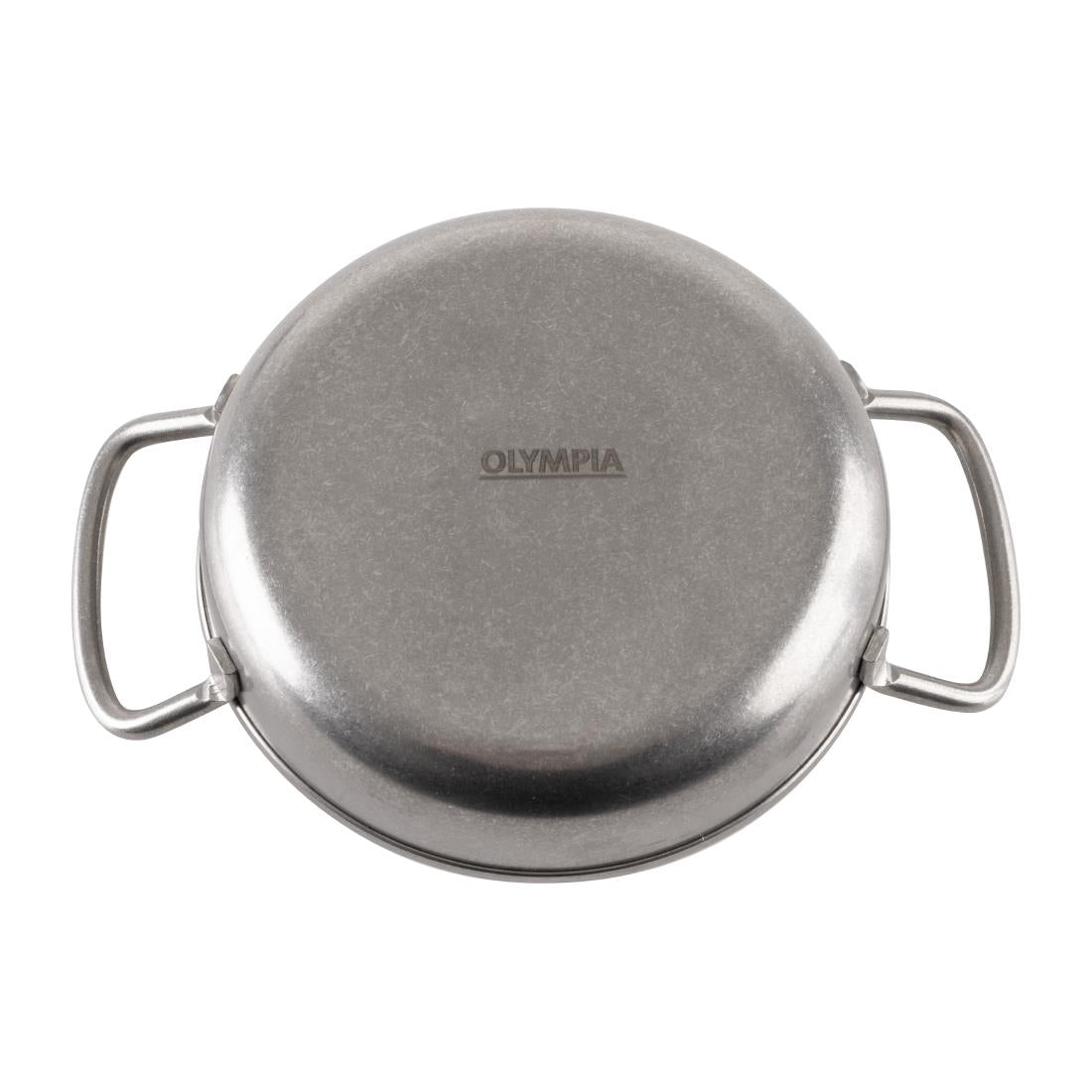 Plat de présentation vintage à deux anses Olympia 125 mm — JA955