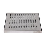 Bac de récupération de bar en inox Olympia 150x150 mm — JB126