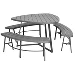 Table de pique-nique avec bancs Bolero Valletta — JB369