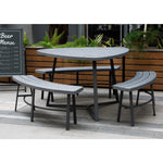 Table de pique-nique avec bancs Bolero Valletta — JB369