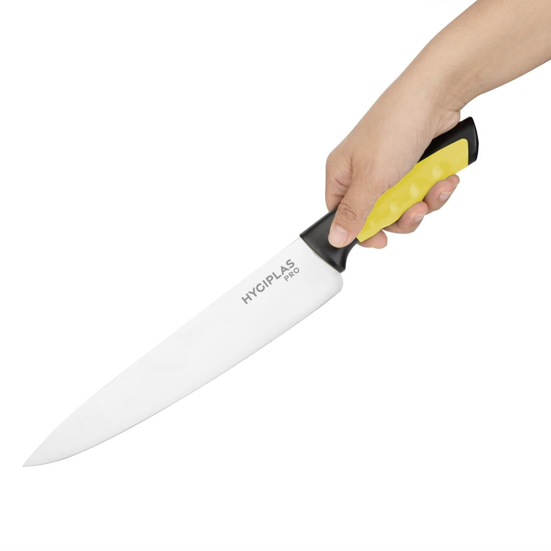 Couteau de cuisine Hygiplas Pro jaune 25cm — JD215
