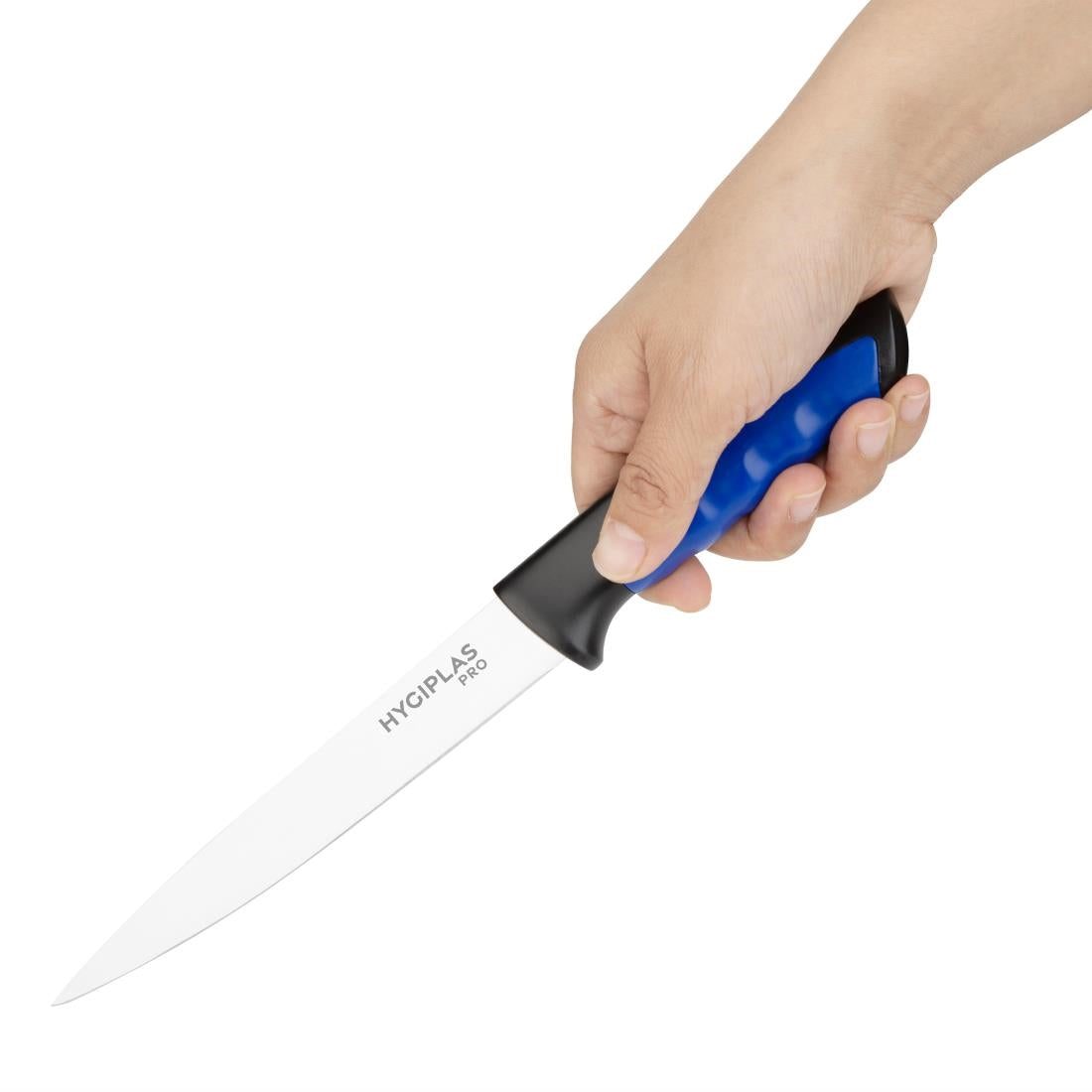 Couteau à filet Hygiplas Pro bleu 15 cm — JD220