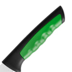 Couteau à tomate denté Hygiplas Pro vert 10cm — JD222