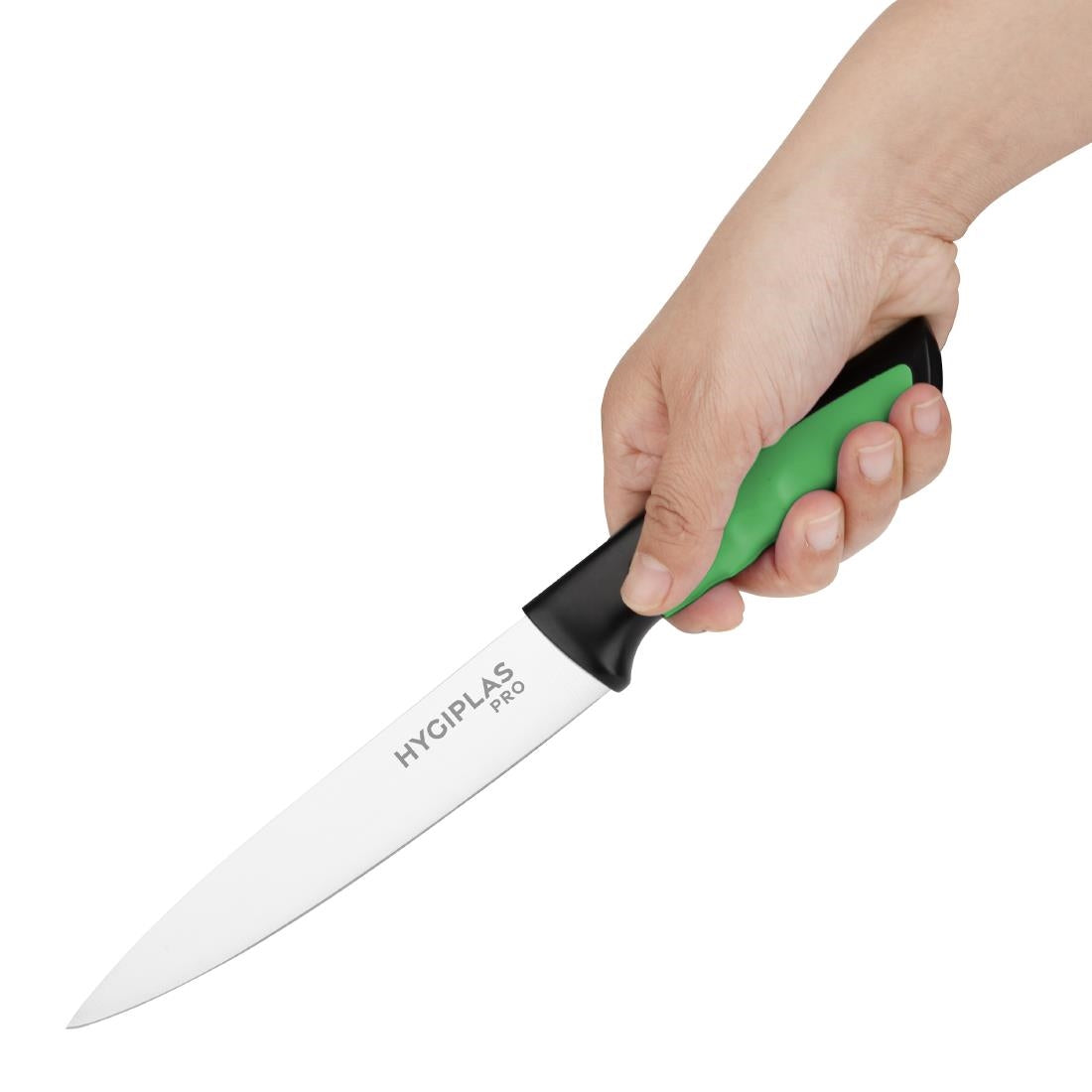 Couteau de cuisine Hygiplas Pro vert 16cm — JD229