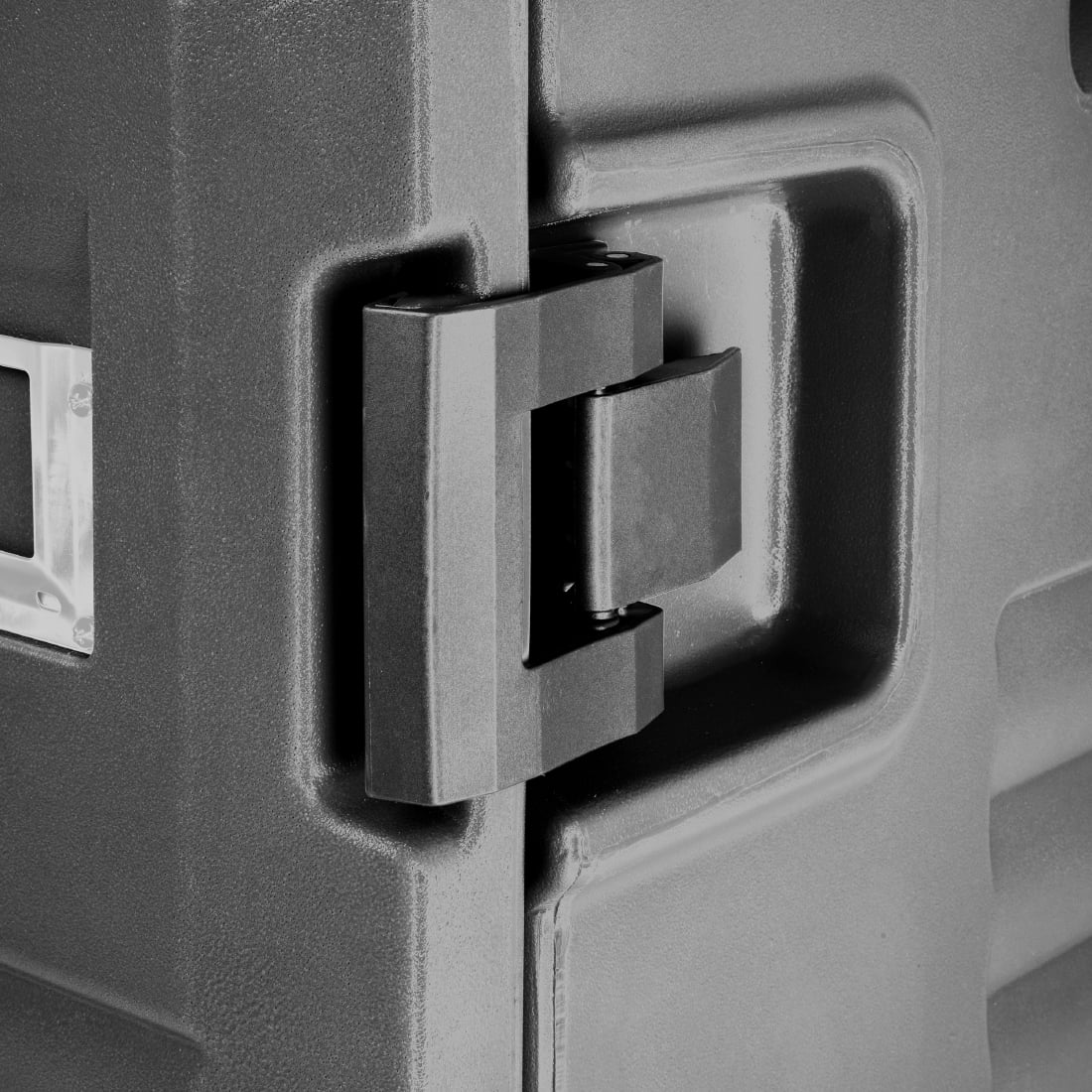 Conteneur isotherme GN à chargement frontal Vogue noir  — JD443