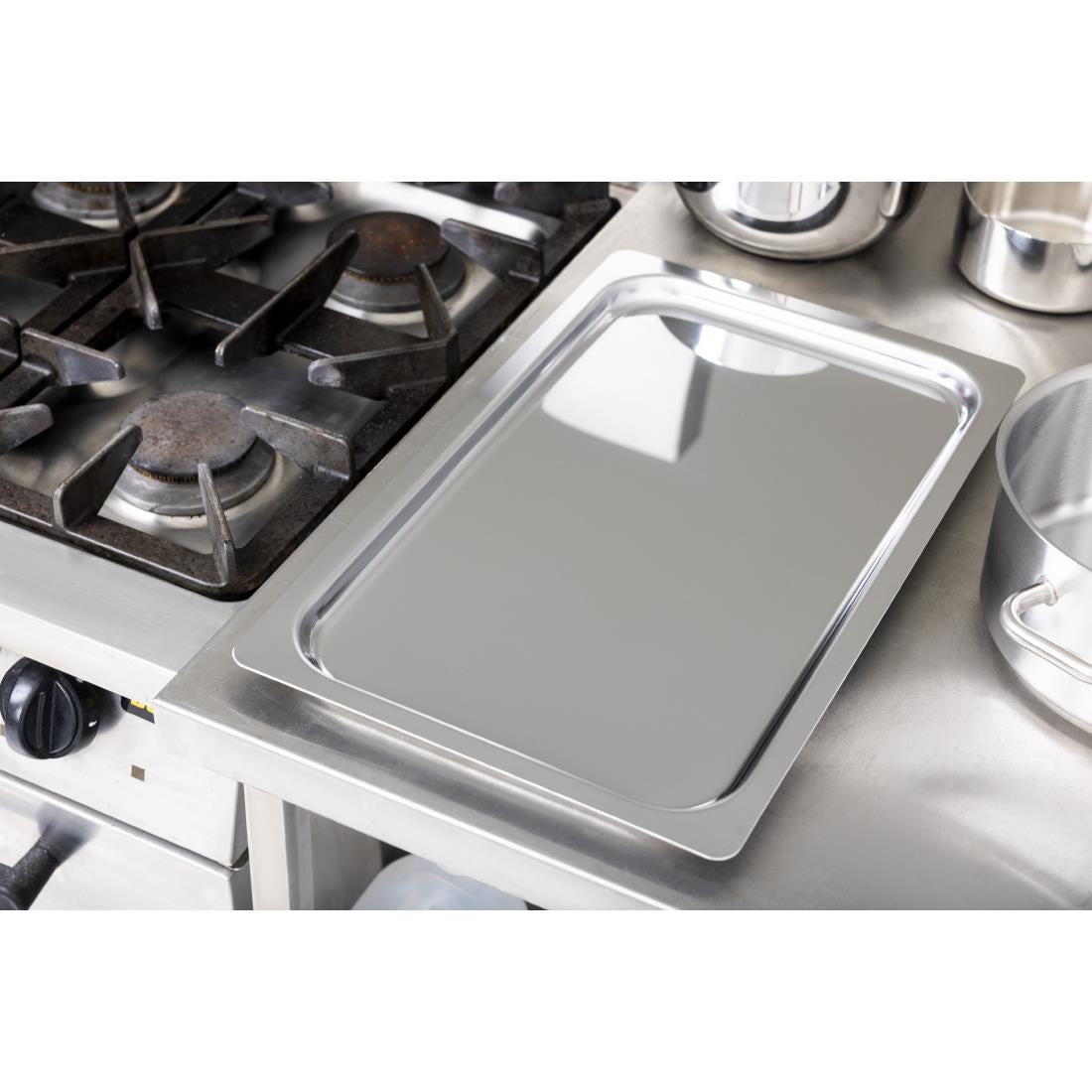 Plat à rôtir inox GN1/1 profondeur 20mm Matfer Bourgeat — K090