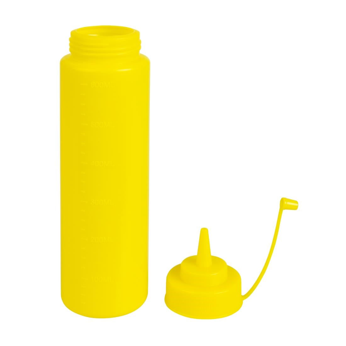 Distributeur de sauce Vogue 681ml jaune — K158