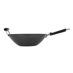 Wok antiadhésif fond plat 356mm — K250