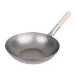 Wok en acier doux Vogue 330mm — K296