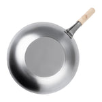 Wok en acier doux Vogue 35,6 cm — K297