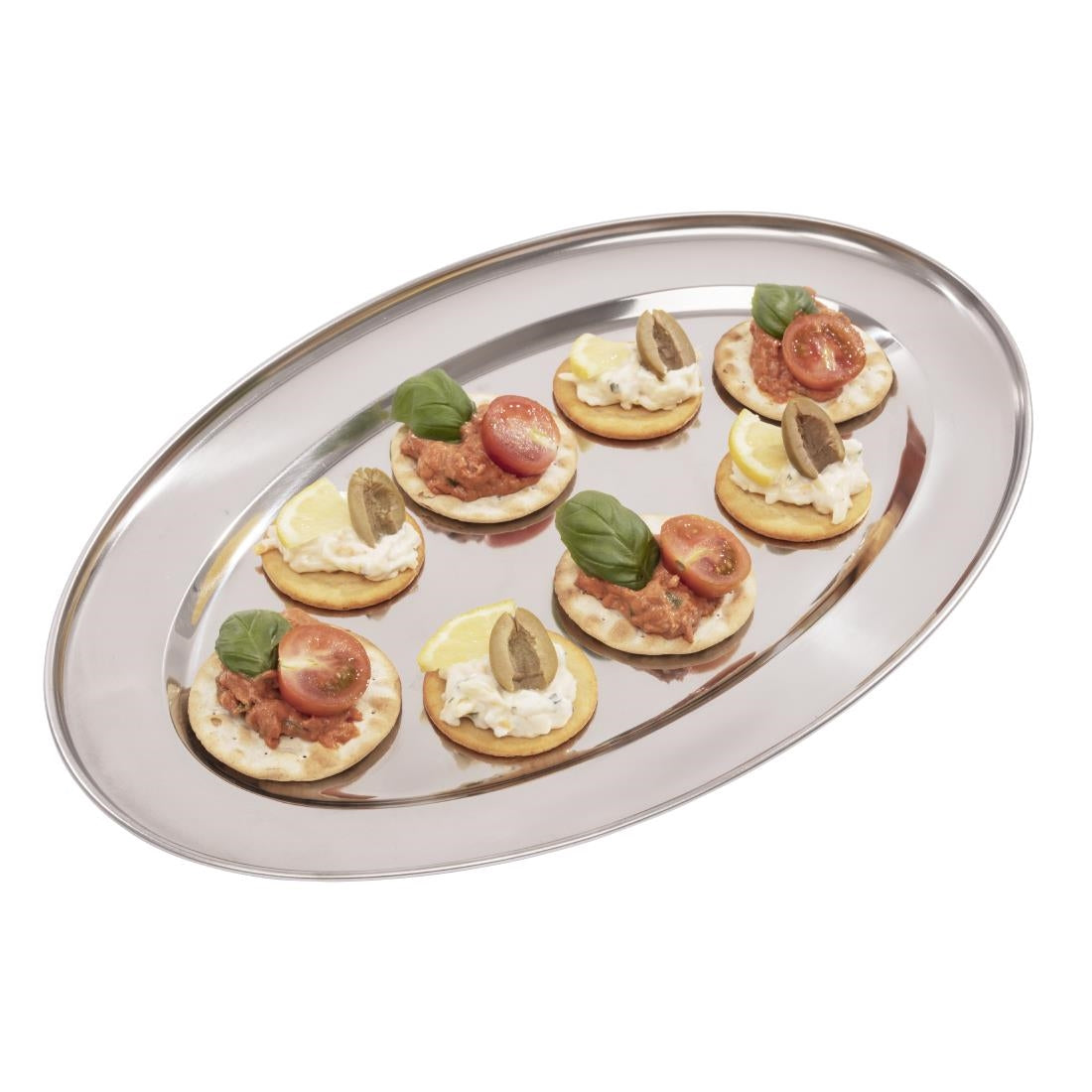 Plat de service ovale Olympia 407mm — K365