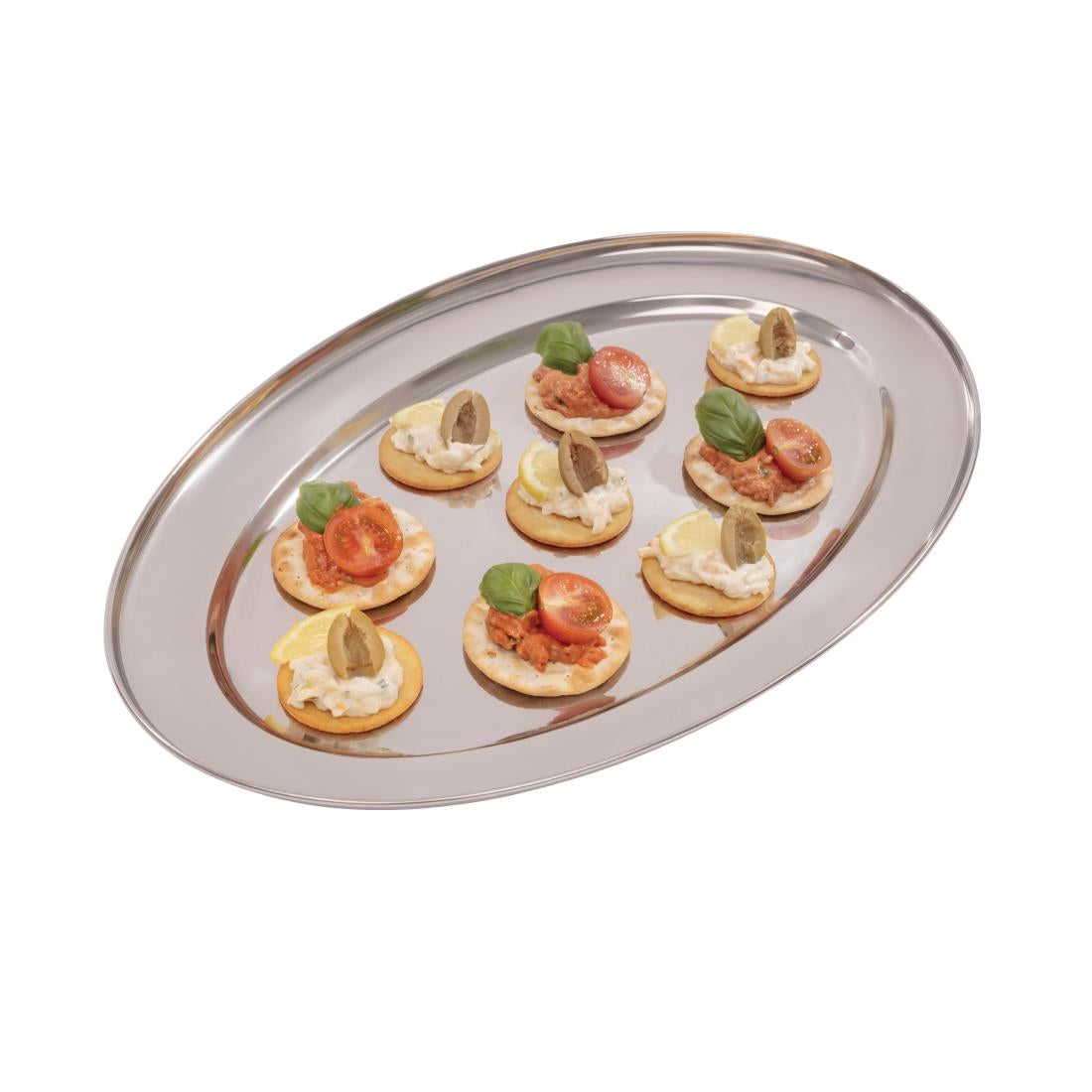Plat de service ovale Olympia 450mm — K366