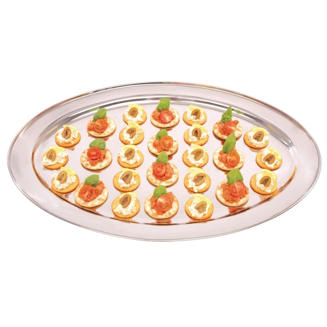 Plat de service ovale Olympia 660mm — K370