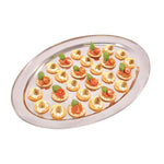Plat de service ovale Olympia 660mm — K370
