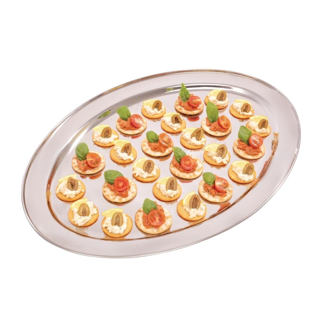 Plat de service ovale Olympia 660mm — K370