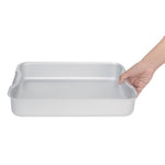 Plat à rôtir en aluminium Vogue 368x267mm — K423