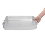 Plat à rôtir en aluminium Vogue 420x305mm — K424