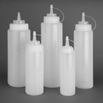 Distributeur de sauce Vogue 340ml transparent — K657