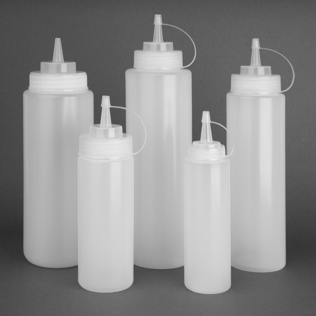 Distributeur de sauce Vogue 340ml transparent — K657