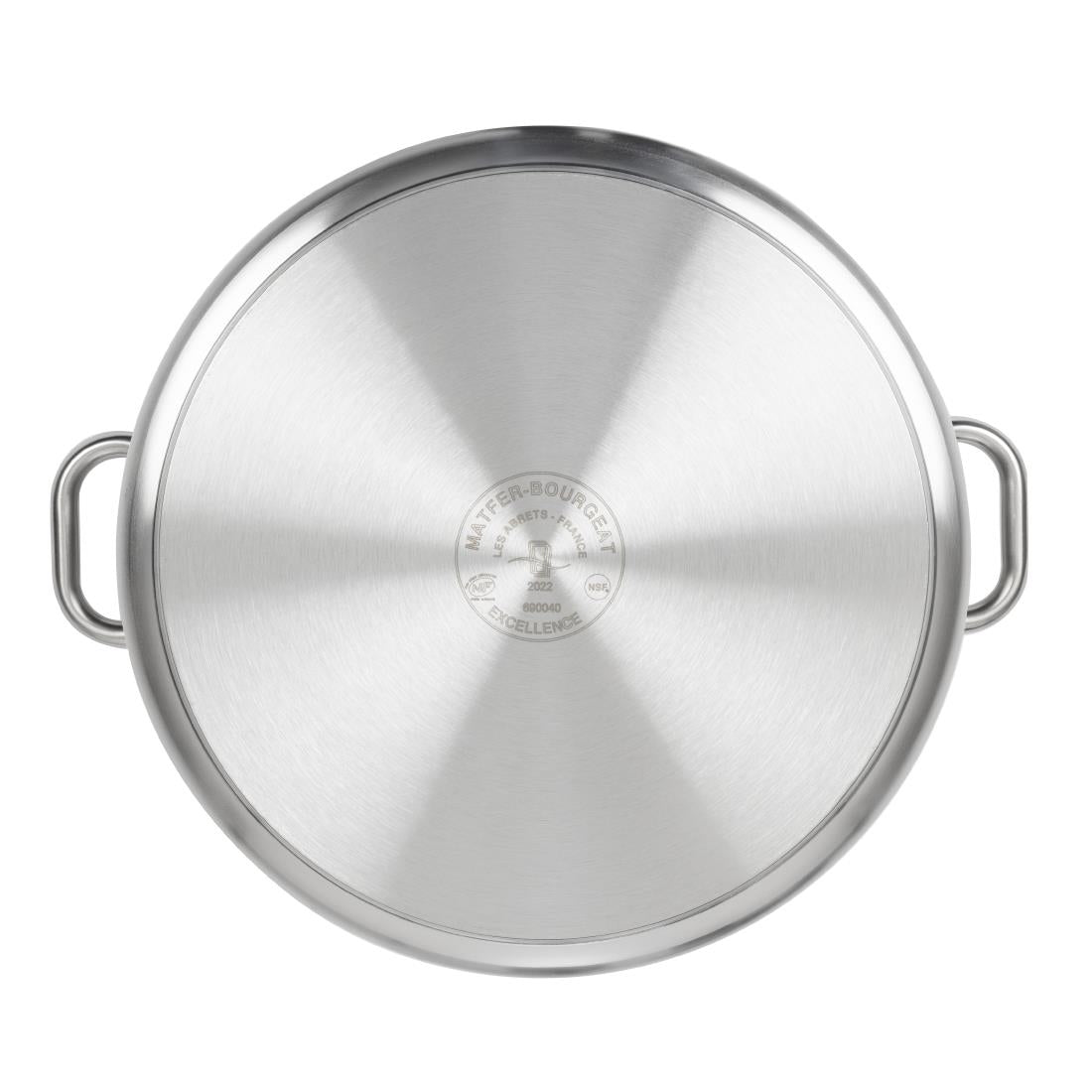 Marmite Matfer Bourgeat Excellence inox 50 L — K774