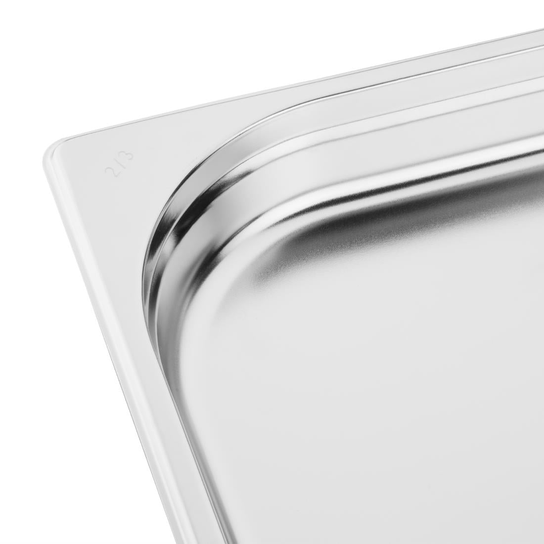 Bac inox 201 Vogue GN 2/3 40 mm — K810