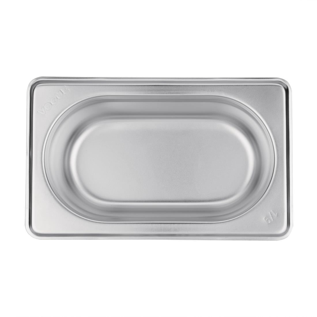 Bac inox 201 Vogue GN 1/9 65 mm — K824