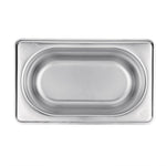 Bac inox 201 Vogue GN 1/9 100 mm — K825