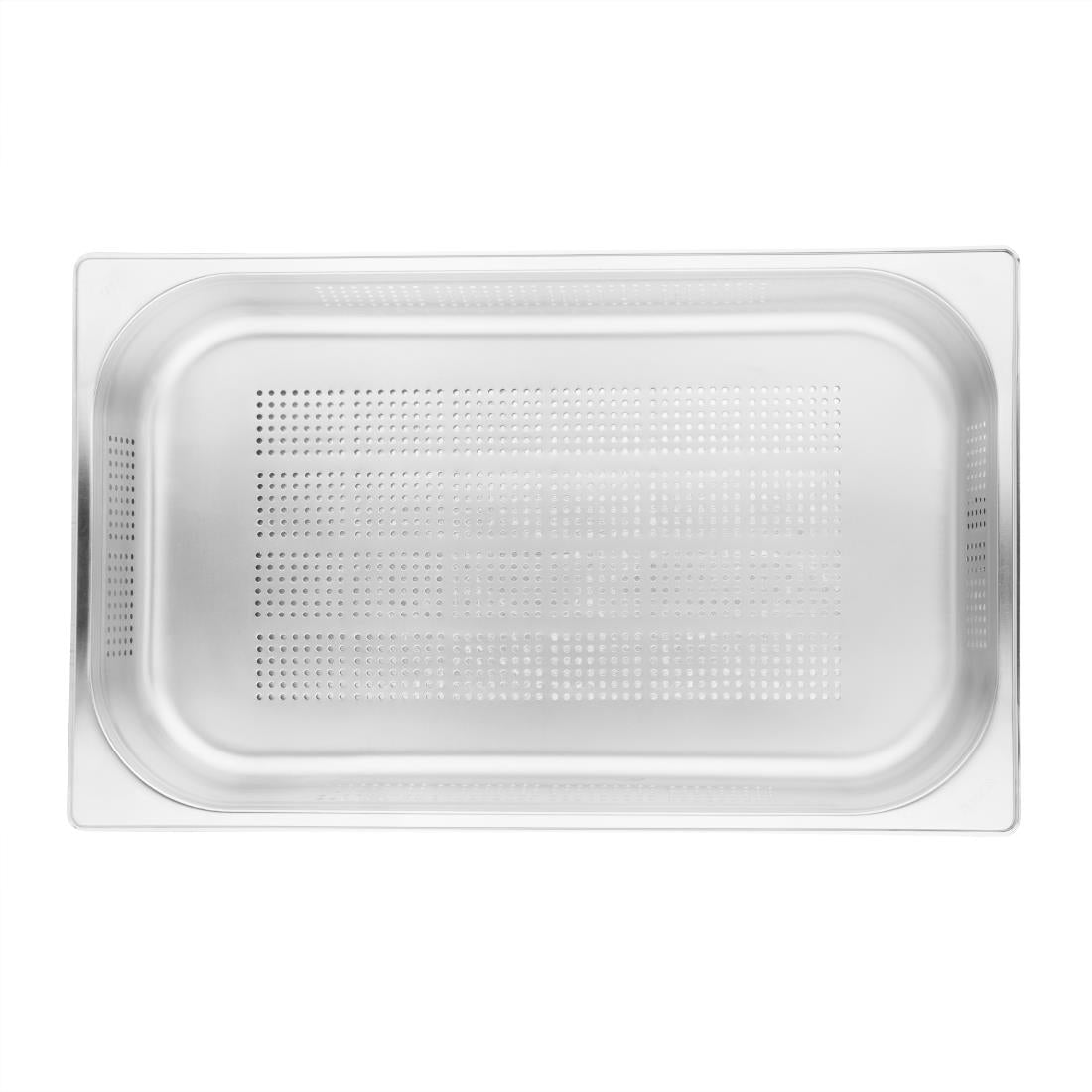 Bac Gastronorme inox perforé GN 1/1 65mm Vogue — K840
