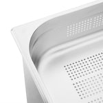 Bac Gastronorme inox perforé GN 1/1 100mm Vogue — K841