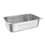 Bac Gastronorme inox perforé GN 1/1 150mm Vogue — K842
