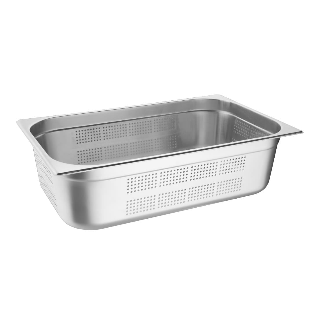 Bac Gastronorme inox perforé GN 1/1 150mm Vogue — K842