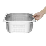 Bac Gastronorme inox perforé GN 1/2 150mm Vogue — K846