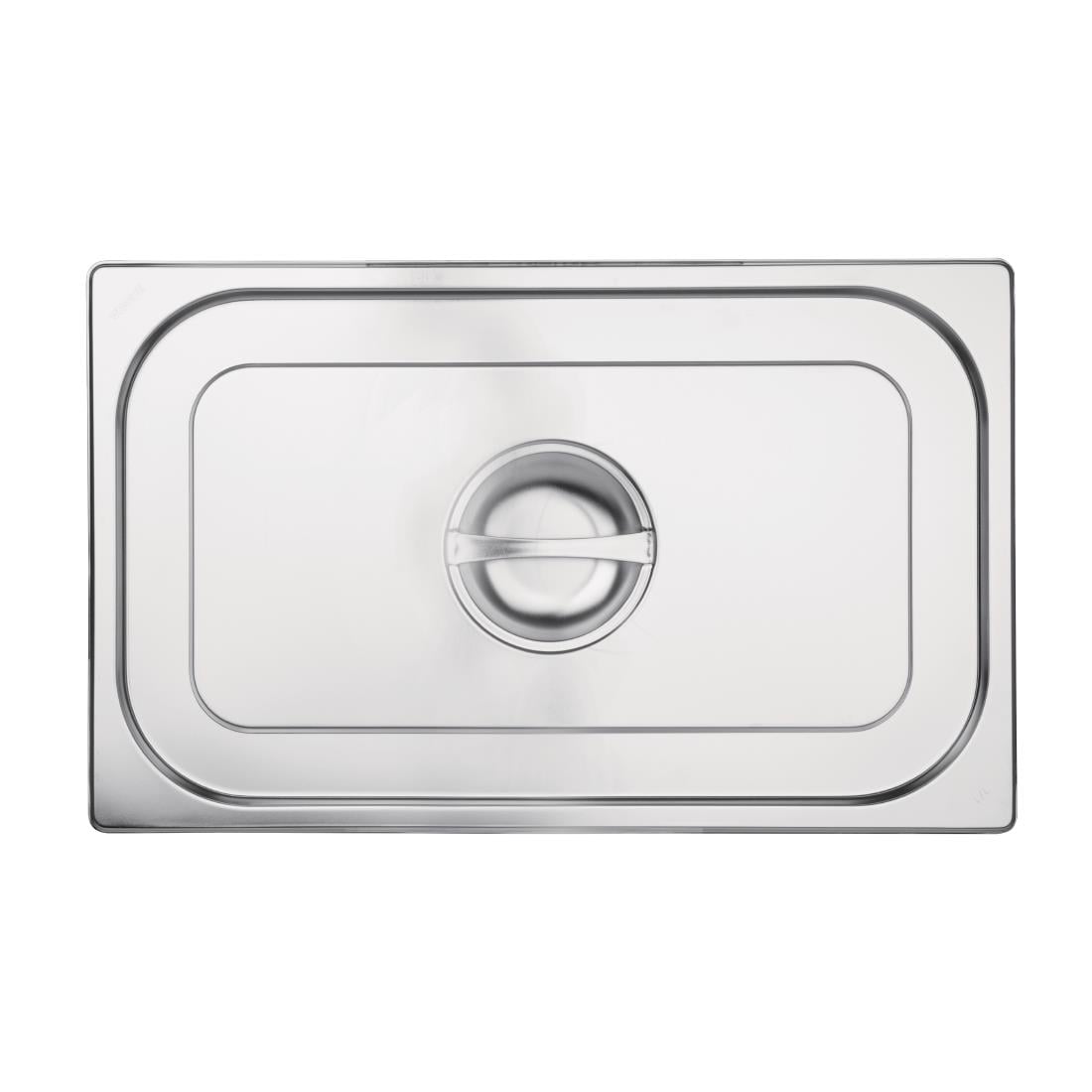 Couvercle GN 1/1 inox Vogue — K926