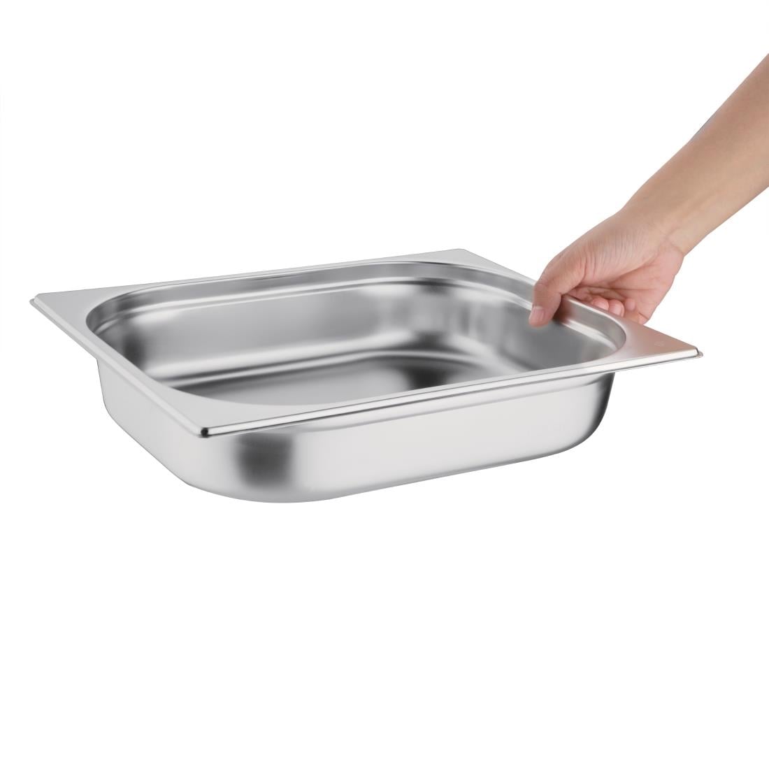 Bac inox 201 Vogue GN 1/2 65 mm — K927