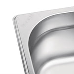 Bac inox 201 Vogue GN 1/2 100 mm — K928