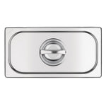 Couvercle GN 1/3 inox Vogue — K969
