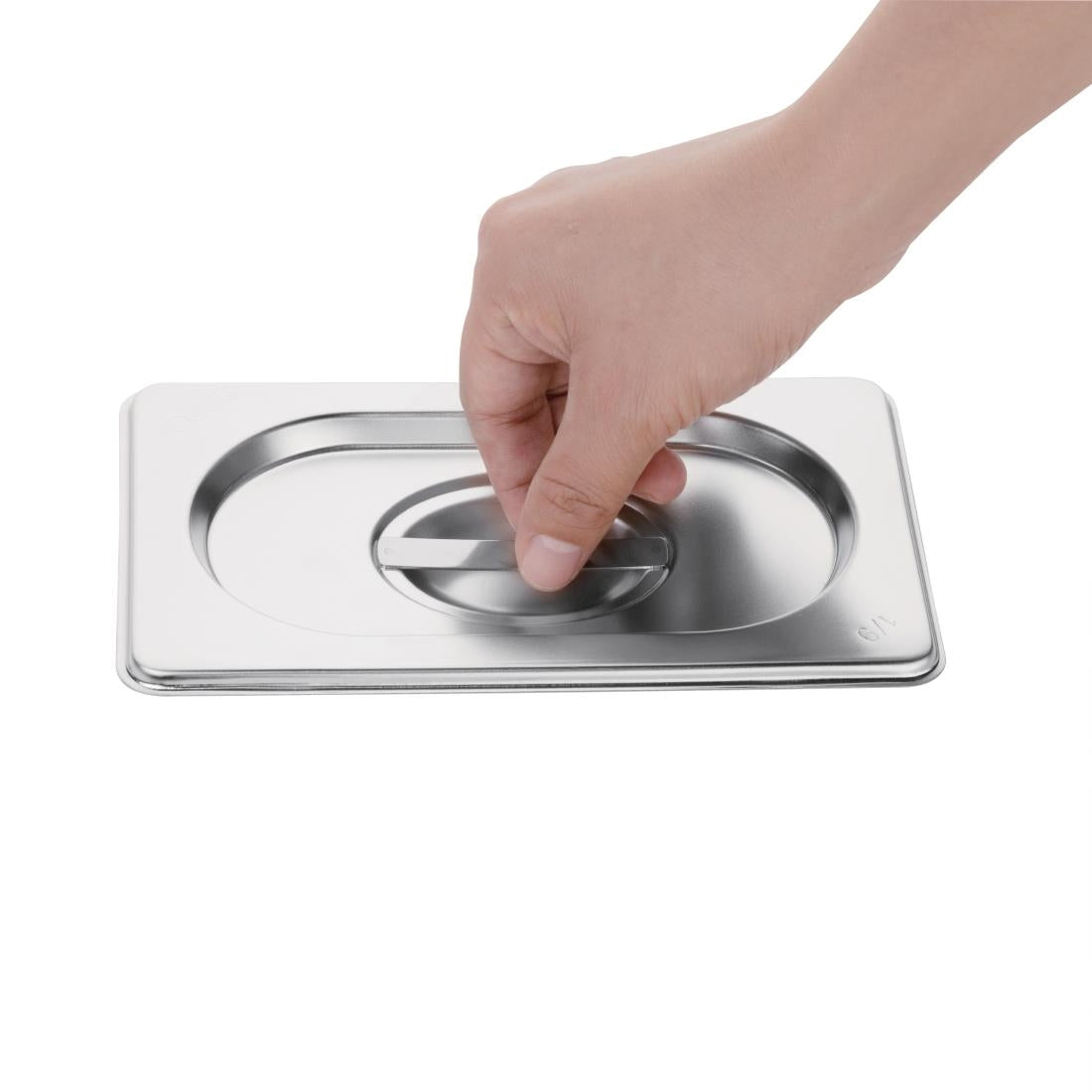 Couvercle GN 1/9 inox Vogue — K997
