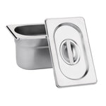Couvercle GN 1/4 inox Vogue — K972