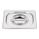 Couvercle GN 1/6 inox Vogue — K993