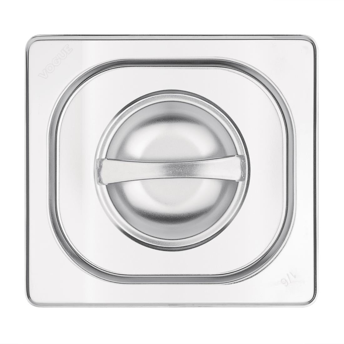 Couvercle GN 1/6 inox Vogue — K993