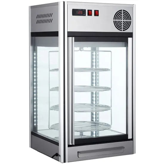 Vitrine froide ou chaude Virtus - 9971H - 470 × 470 × 870 mm