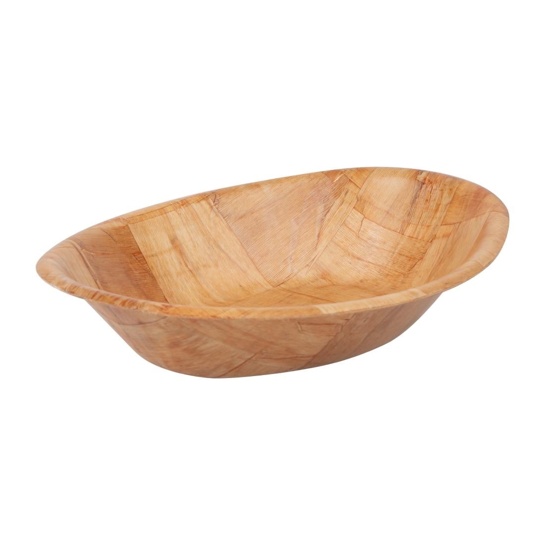 Corbeille ovale en bois grand modèle — L093