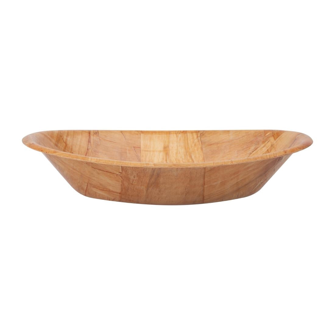 Corbeille ovale en bois grand modèle — L093