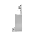 Lave-mains professionnel à commande au pied avec poubelle Dynasteel DLLMAI3000
