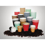 Gobelets jetables à café espresso Fiesta Recyclable noirs 120ml (lot de 1000) — GF018