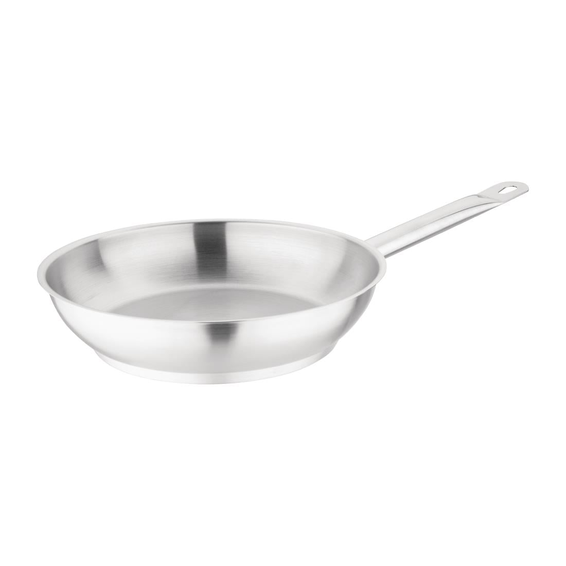 Poêle induction en acier inoxydable Vogue 240mm — M925