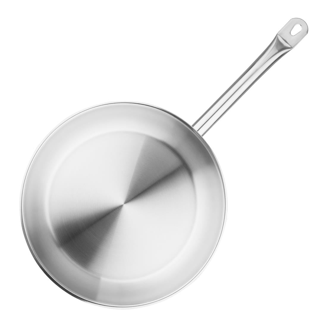 Poêle induction en acier inoxydable Vogue 280mm — M926