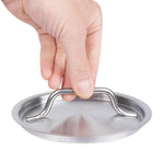Couvercle en acier inoxydable Vogue 140mm — M927