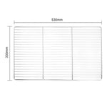 Grille de four inox Vogue 530x325mm — M929